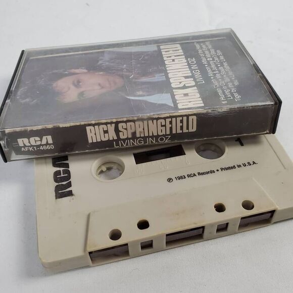 Rick Springfield – Living in Oz Cassette Album (1983) - Picture 2 of 3